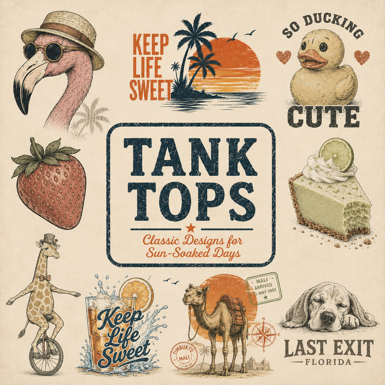 Graphic Tanks