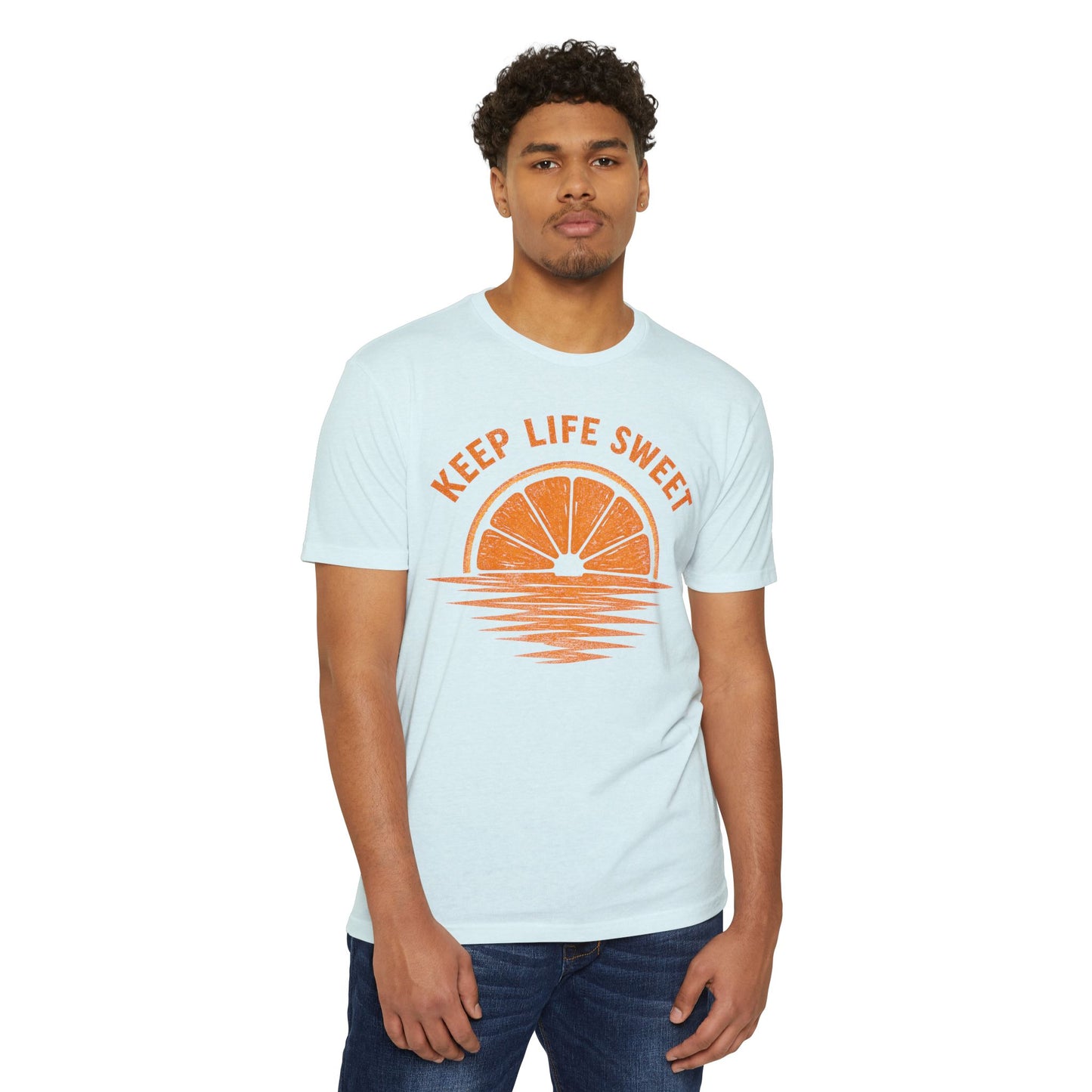 Keep Life Sweet T-Shirt — Citrus Sunset Graphic Tee