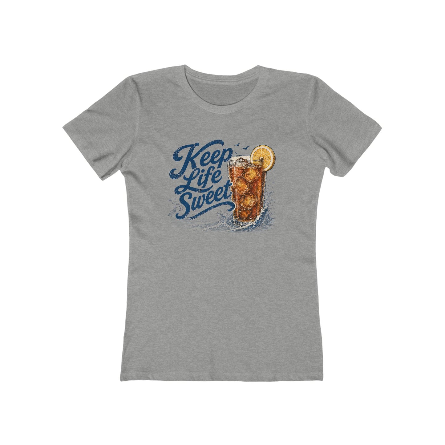 Keep Life Sweet Women’s T‑Shirt — Retro Iced Tea Graphic