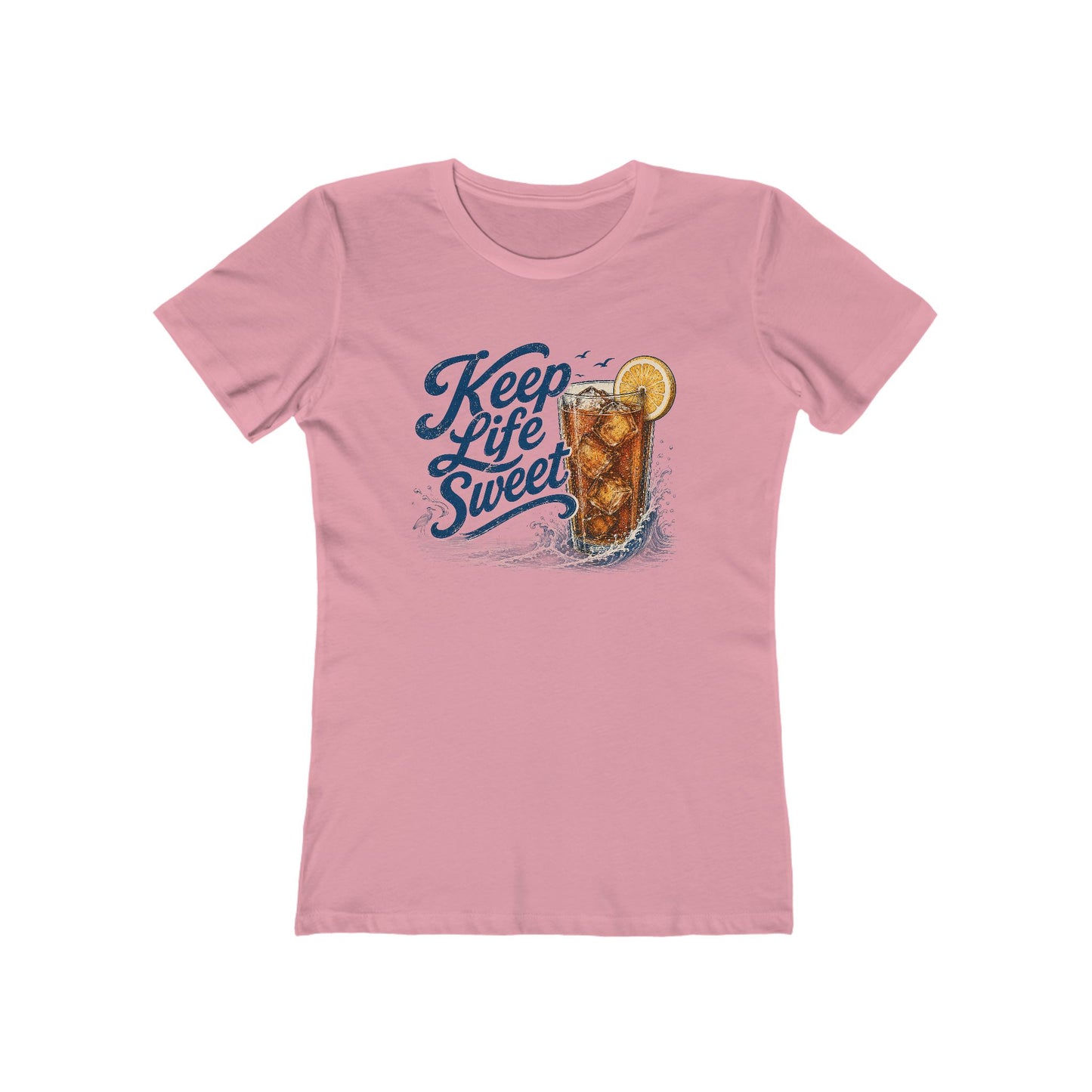 Keep Life Sweet Women’s T‑Shirt — Retro Iced Tea Graphic