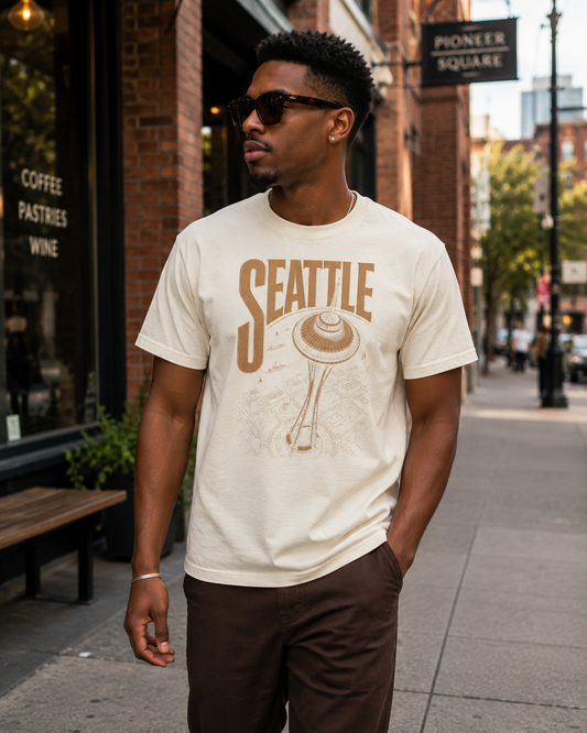 Seattle Space Needle Vintage Tee