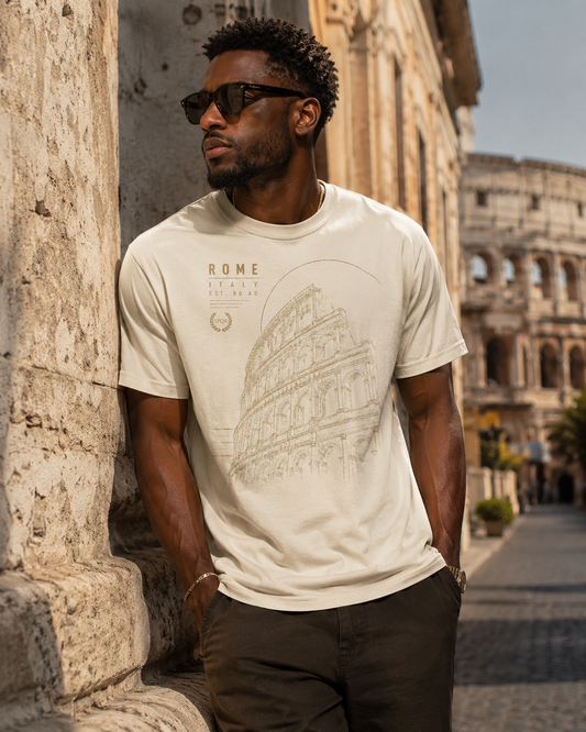 Rome Colosseum Vintage Graphic Tee