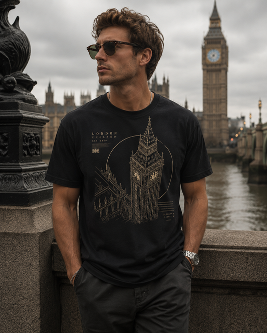 London Landmark Vintage Graphic Tee
