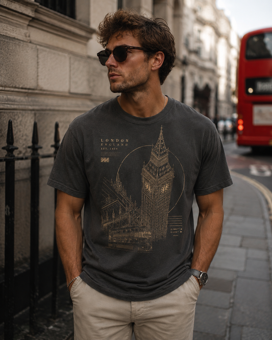 London Landmark Vintage Graphic Tee